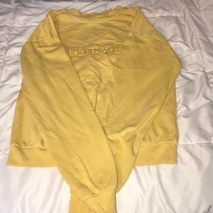 Crew neck sweatshirt